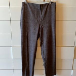 Ann Taylor Loft brown plaid pants